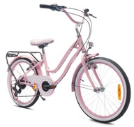 Rower HEART BIKE 20" PINK Sun Baby Shimano 6 biegó