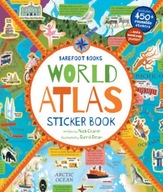 World Atlas Sticker Book Praca zbiorowa