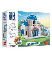 Trefl Brick Trick Travel Santorini Stavať z tehál