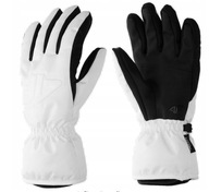 4F Dámske lyžiarske rukavice RED001 > XL