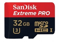 KARTA PAMIĘCI SANDISK EXTREME PRO MICROSDHC 32GB 100/90 MB/S A1 C10 V30