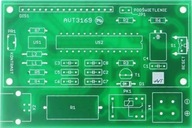 Tester pojemności ogniw AA/AAA, AVT3169 PCB+ uP