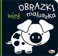 Książeczka Kontrastowa Harmonijkowa Obrazki Maluszka WIEŚ 0+ AWM