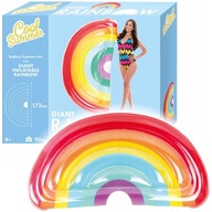 Tm Toys Cool Summer MATERAC DMUCHANY TĘCZA Giant Rainbow 172 x 89 x 32cm