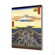 Foto Obraz Na Plátne - Canvas 40x60 Hora Japonsko Hiroshige