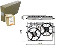 VENTILÁTOR CHLADIČA (S KRYTOM) FIAT DUCATO 2.3D