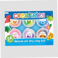 Lekkolina Creatibles Air Dry Clay Kit 24 kolory