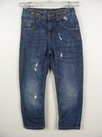 NEXT SP džínsy s odreninami na traky na 8 rokov