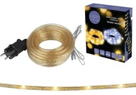 Fénytömlő dekoratív zsinór csillámporral 100 LED