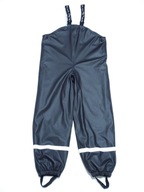 BLWR spodnie przeciwdeszczowe 100% wodoodporne na polarze gumowane 134-140