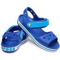 CROCS sandałki dziecięce niebieskie rozmiar 24-25 c8