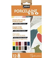 Farby na porcelán Pebeo Porcelaine 150 12x20ml 2