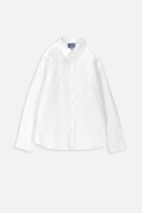 Biała koszula chłopięca 128 Coccodrillo