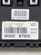 dials dials 5K0920870G 1.6 TDI VW GOLF VI KOMBI