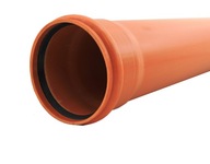 Vonkajšie PVC kanalizačné potrubie 160x4,7x500 SN8