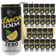 Napój LEMON SODA bez cukru ZGRZEWKA 24 szt x 330ml