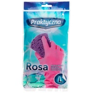 Latexové rukavice Rosa Praktyczna L