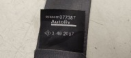 tension belt safety right front Renault Megane II Cabrio