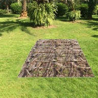 Podłoga turystyka Camping Tarp namiot ślad, wykonany z drzewa 3x2,9 m