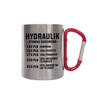 Hydraulik stawka godzinowa PREZENT HYDRAULIKA KUBEK METALOWY KARABIŃCZYK