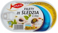 Filet śledziowy w oleju 170g GRAAL