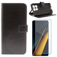 Etui do Xiaomi POCO X6 Pro 5G Smart Crazy czarne Pokrowiec Obudowa I SZKŁO