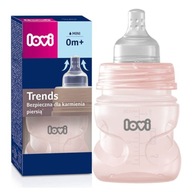 LOVI Butelka antykolkowa niemowląt Trends Pink 120 ml