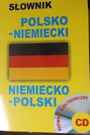 Slownik polsko-niemiecki niemiecko-polski + CD