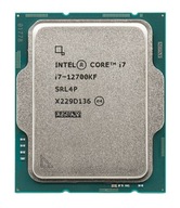 Procesor CPU i7-12700KF 12 rdzeni 3,6 GHz LGA1700