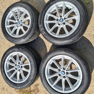 LATO KOŁA ORYGINAŁ BMW 5 G30 G31 225/55 R17 +CZUJNIKI POWIETRZA