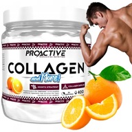 KOLAGEN silné kosti kĺby ProActive Collagen 400g POMARANČ