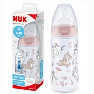 Nuk BUTELKA FC+ Wskaźnik Temperatury DISNEY Bambi 300ml + Smoczek 6-18m