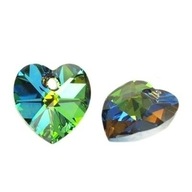 Swarovski 6228 Srdce Heart 10mm Vitrail Medium