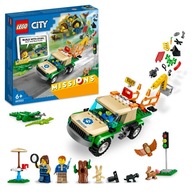 LEGO City Misje ratowania dzikich zwierząt 60353