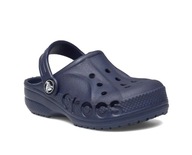 CROCS KLAPKI DZIECIĘCE Z LOGO GRANATOWE 34-35 2S7B