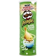 PRINGLES CHIPSY ŚMIETANKOWO-CEBULOWE 165 G