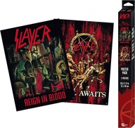 SLAYER - SET 2 CHIBI PLAKATS - REIGN IN BLOOD/HELL