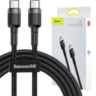 Kabel USB-C / USB-C, Baseus Cafule, 3A, 60W, 1m