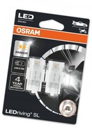 Osram ŻARÓWKA LED W21W AMBER POMARAŃCZOWA 12V 1.3W LEDRIVING BLISTER