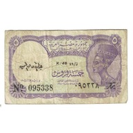 Banknot, Egipt, 5 Piastres, KM:182j, VF(20-25)