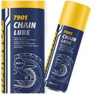 MANNOL CHAIN LUBE 7901 PREPARAT DO SMAROWANIA ŁAŃCUCHA SMAR W SPRAYU 200 ML