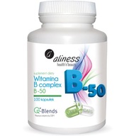 ALINESS Vitamín B komplex B-50 100vegcaps KOMPLEX VITAMíNOV SKUPINY B