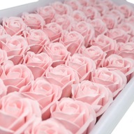 50x różowa Mydlana Róża_