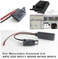 Adaptérový kábel Bluetooth Aux pre Mercedes Comand 2.0 APS 220 W211 W208 W168