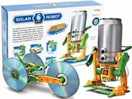 Plastová hračka pre dievčatko SOLÁRNY ROBOT 6v1 Rozvíja umelecky