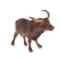 Realistické plastové figúrky Ručne maľované modely zvieratiek Texaské dlhorohy