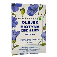 Bioelixire Olej na vlasy Biotín CBD Len 20ml