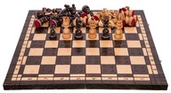 SQUARE - Drevený šach Vyrezávaný VERSAILLES - 60 cm