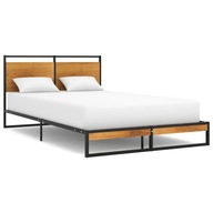 vidaXL Rám postele, kovový, 120 x 200 cm