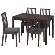 IKEA EKEDALEN EKEDALEN Stôl a 4 stoličky 120/180 cm